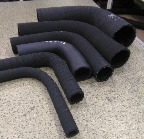 Патрубок угловой д-68,  (200*200)  "Б-во"