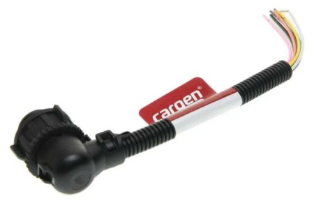 Разъём АХ-526 байонет угловой 8ми конт.для фар и фонарей "Cargen"