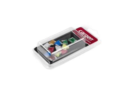 Предохранители плоские малые, низкий профиль 12шт. 5-30а АХ-865 MINI LOW PROFILE "Cargen"