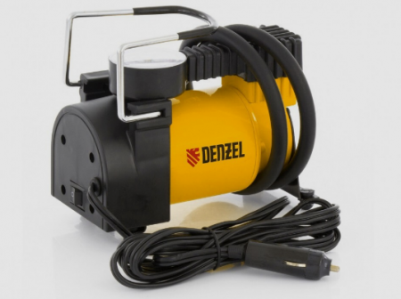 Копрессор авто DС-20, 12 В, 7 атм., 35 л/мин "Denzel"  58054