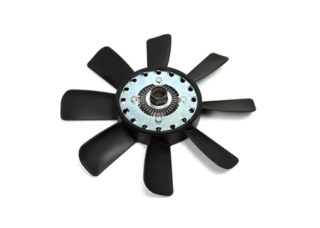 Вентилятор охл. с муфтой УАЗ 3160-1308070 (8лопастей) 400мм "PRAVT"