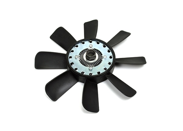 Вентилятор охл. с муфтой УАЗ 3160-1308070 (8лопастей) 400мм "PRAVT"