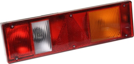 Фонарь зад.КамАЗ ЕВРО с треугол.световозвр.прав. 24в "Руденск" 112.16.60.3716