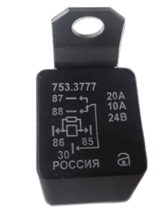 Реле 903.3747(983.3777) переключающее 24в. 5 конт. "ЭМИ"