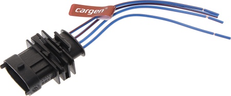 Разъём АХ-507 датчик кислорода Siemens для ГАЗель с проводами "Cargen"