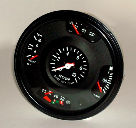 Комбинация приборов ПАЗ, 50.3801010 24В  "АП"