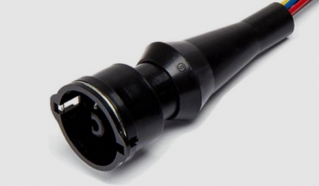 Разъём АХ-5022 штыревой к зад.фонарям ГАЗель,МАЗ с проводами L250мм "Cargen"