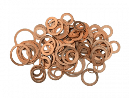 К-т медных шайб КамАЗ  97шт."ГБЦ"