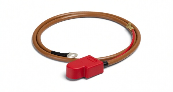 Провод АКБ "плюс" 33021-3724050-90 ГАЗель дв.402,4215 клемма литая, L=1220 "Cargen"