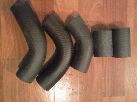 Патрубки УАЗ-3160 с дв. 100л/с 5шт "ВПТ"