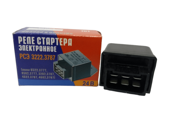 Реле стартера КамАЗ ЕВРО-3 3222.3787 электорн."РелКом"