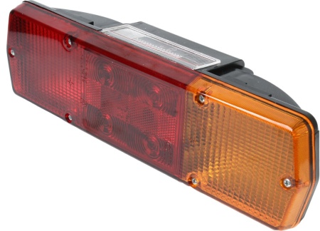 Фонарь зад.КамАЗ (ФП-130) 24в лев."Руденск" 112.01.15-12