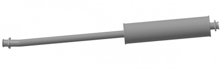 Глушитель ГАЗель 3302,330202-1201008-40 Евро 3 (дв. Камминс) удлиненный ГОСТ "Н.Новгород"