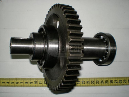 Вал привода ТНВД с шест. КамАЗ ЕВРО 740.37-1121010  30мм 