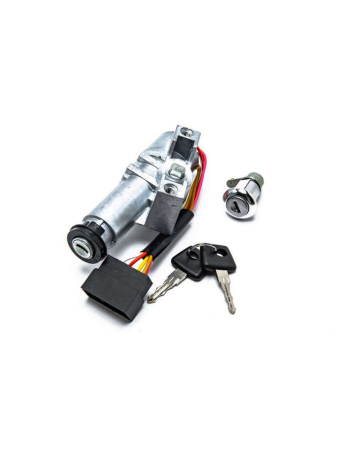 Замок зажигания ГАЗель Next + замок лев.водит.двери A21R23.6105006-01 "PRAVT" 