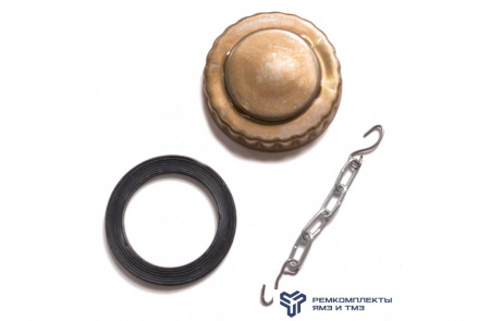 Крышка+прокл.маслозалив.патрубка ЯМЗ 236-1114002 "Б-во"