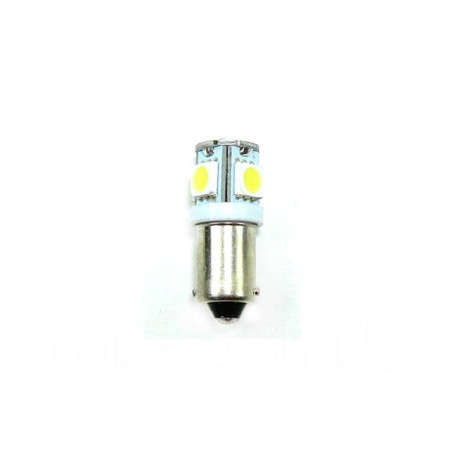 Автолампа светодиодная BA9S-12V 5 SMD бел. подсветки фар к-т 2шт "Н.Н."