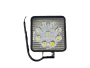 Фара п/туман.светодиод. AE27S-9LED-28РС квадрат. 9 диодов 27W 12/24V "АвтоЭлектрика"