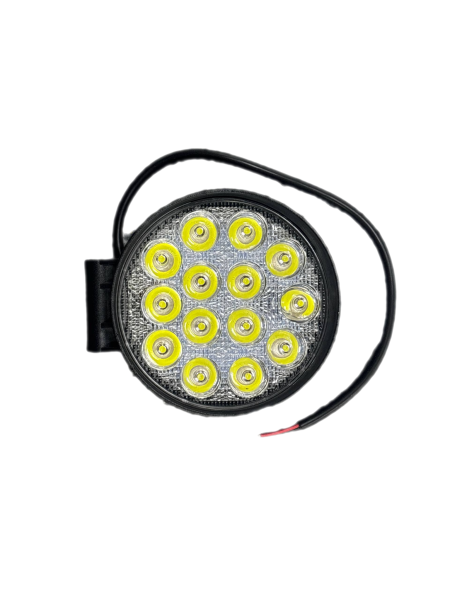 Фара п/туман.светодиод. AE42R-14LED-55НС круг. 14 диодов 42W 12/24V "АвтоЭлектрика"