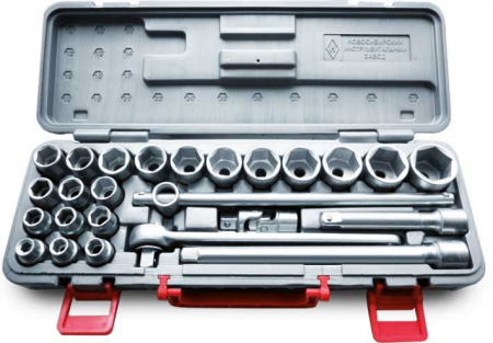 Набор №4 в пл/ф с 6-гр.головками 1/2 (08-32) 25 предм. "НИЗ"  57023025