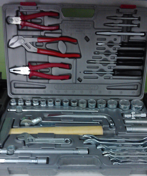 Набор "Автомобилист-1" 42 предм.(с "Супер" голов.)"НИЗ" 57037015