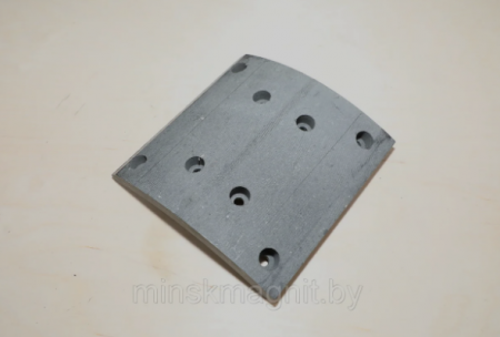 Накл торм МАЗ 5440-3501105 перед.180мм (к-т 8шт с закл) "Автомагнат"