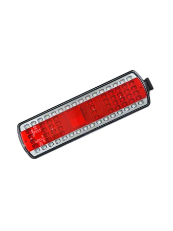 Фонарь зад.КамАЗ ЕВРО светодиод.разъём сбоку прав. 24в "Руденск" 112.08.69