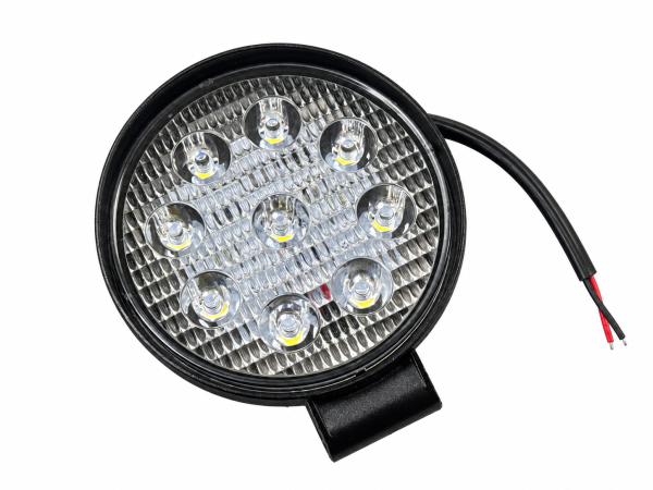 Фара п/туман.светодиод. AE27R-9LED-28НC круглая 9 диодов 27W 12/24V "АвтоЭлектрика"