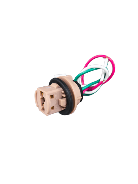 Патрон под 2-х конт.б/ц лампу W21/5W с проводом