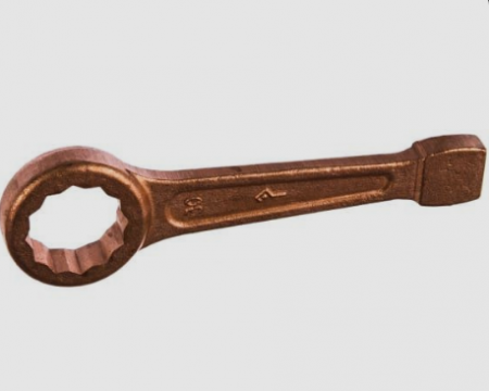 Ключ гаечный кольцевой односторонний ударный (КГКУ) 30мм "КЗСМИ" 