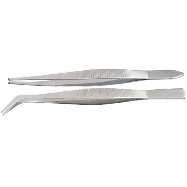 Набор пинцетов из нержавеющей стали, 2шт."SPARTA"  914805