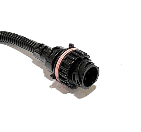 Разъём АХ-5034 байонет СЦБ-7В прямой для фар КамАЗ,МАЗ,ЗиЛ,ПАЗ и др."Cargen"